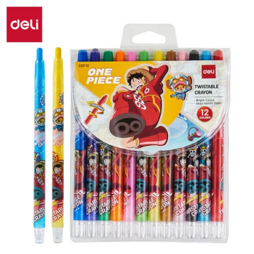 Bút sáp vặn thân dài Deli EC217
