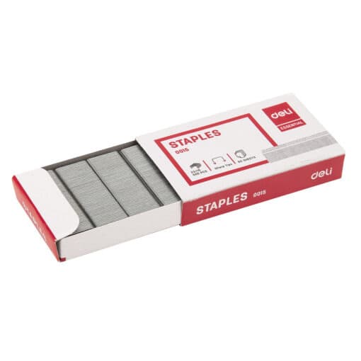 Kim bấm giấy 23/10 Deli E0015 – Ghim thép cứng cáp xuyên thấu tập giấy dày
