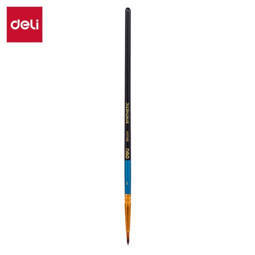  Cọ mỹ thuật đầu tròn Deli EC408 – Lông cọ mềm mượt giữ form tốt