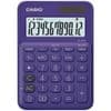   Máy tính Casio MS-20UC hiện thị 12 số - nhiều sắc màu để lựa chọn-Màu tím